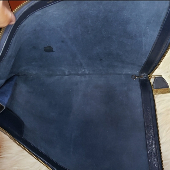 VTG Hermes Portfolio Leather Case w/ Wristlet - Picture 6 of 15